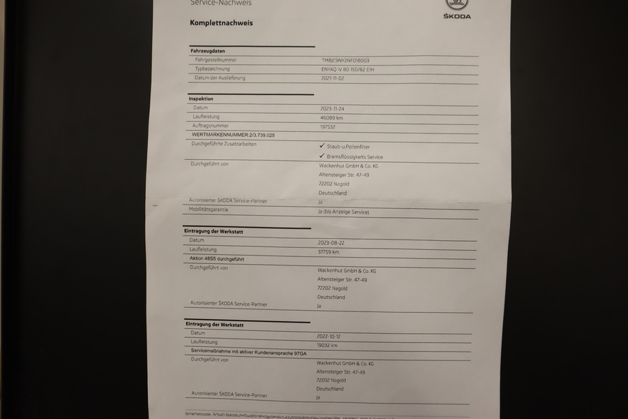 Skoda Enyaq vaihtoauto