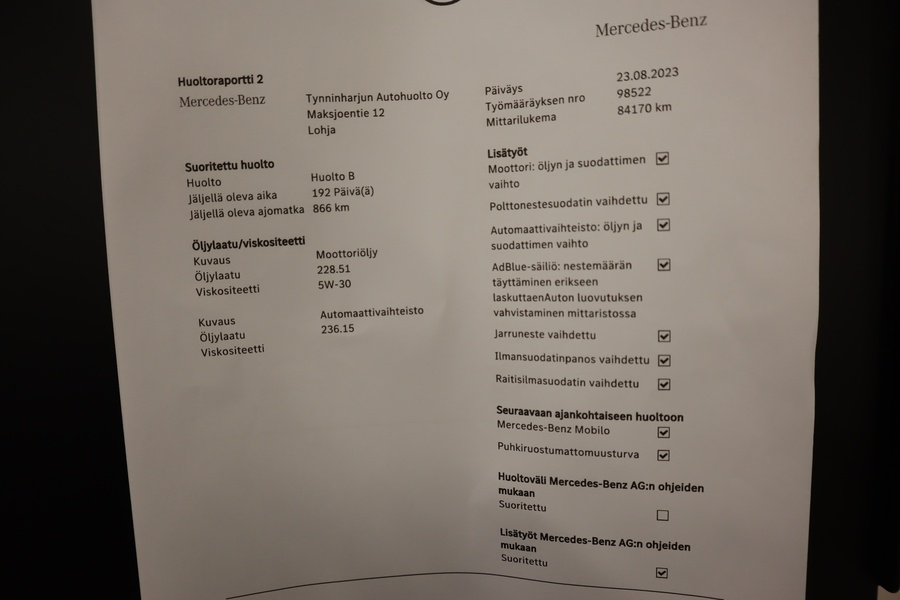 Mercedes-Benz Vito vaihtoauto