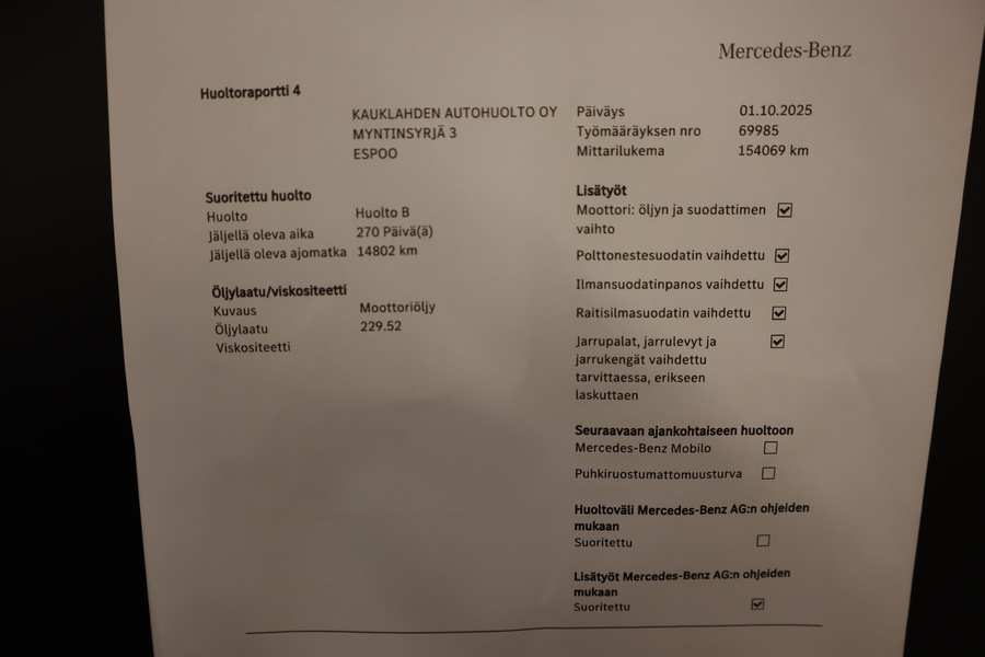 Mercedes-Benz Vito vaihtoauto