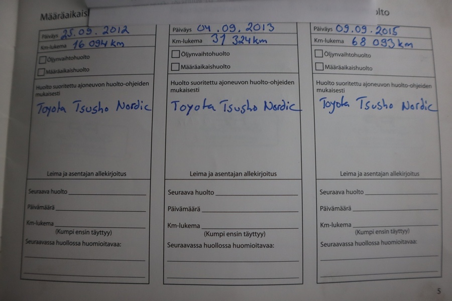 Toyota Hiace vaihtoauto