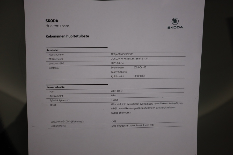 Skoda Octavia vaihtoauto