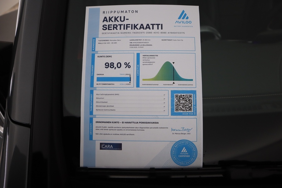 Mercedes-Benz EQC vaihtoauto