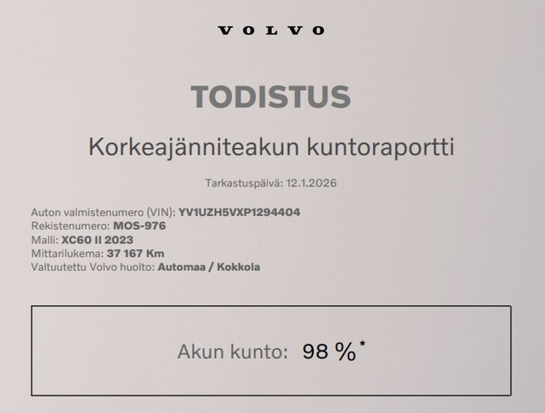 Volvo XC60 vaihtoauto