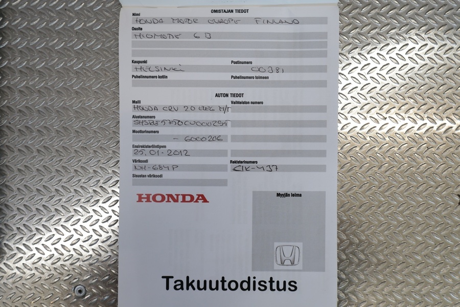 Honda CR-V vaihtoauto