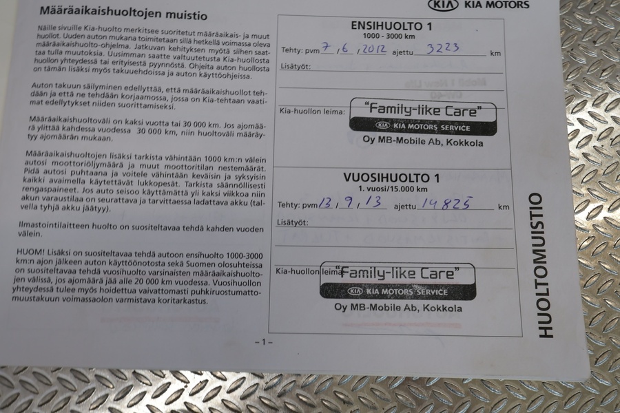 Kia Rio vaihtoauto