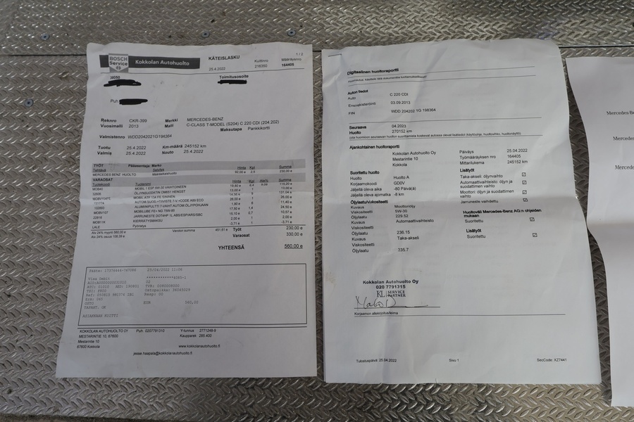 Mercedes-Benz C vaihtoauto