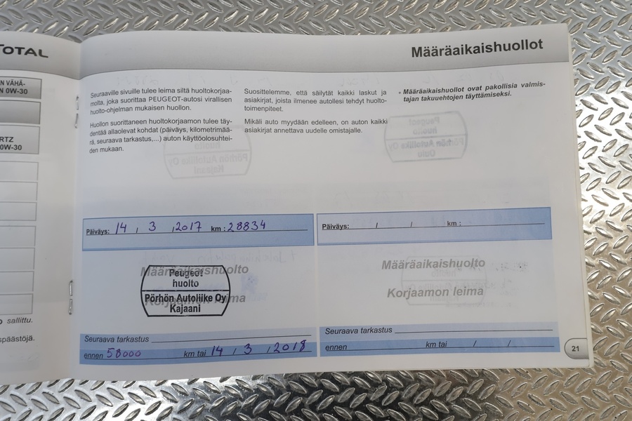 Peugeot 308 vaihtoauto