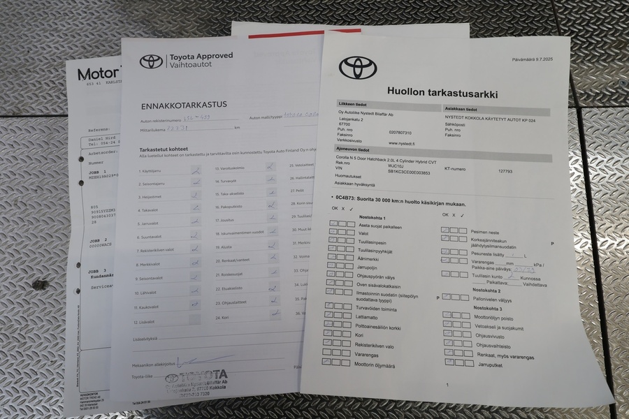 Toyota Corolla vaihtoauto