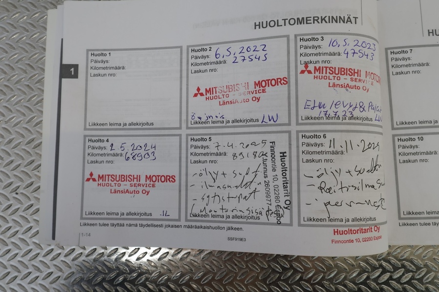 Mitsubishi Space Star vaihtoauto