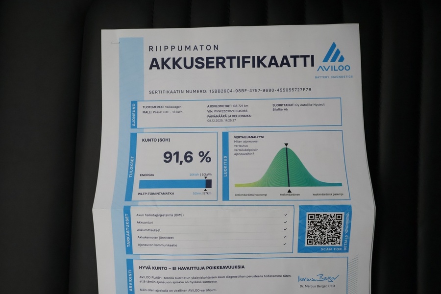 Volkswagen Passat vaihtoauto