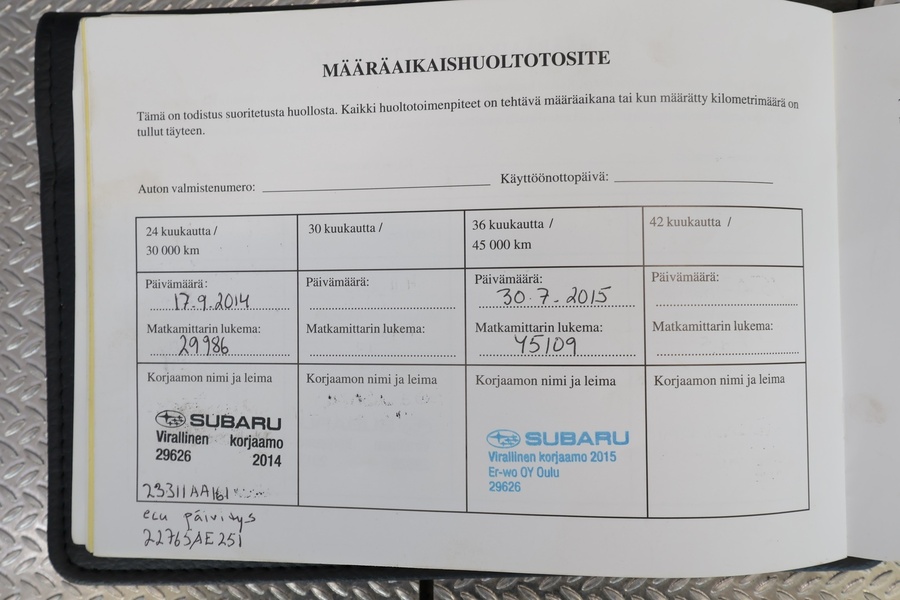 Subaru Forester vaihtoauto