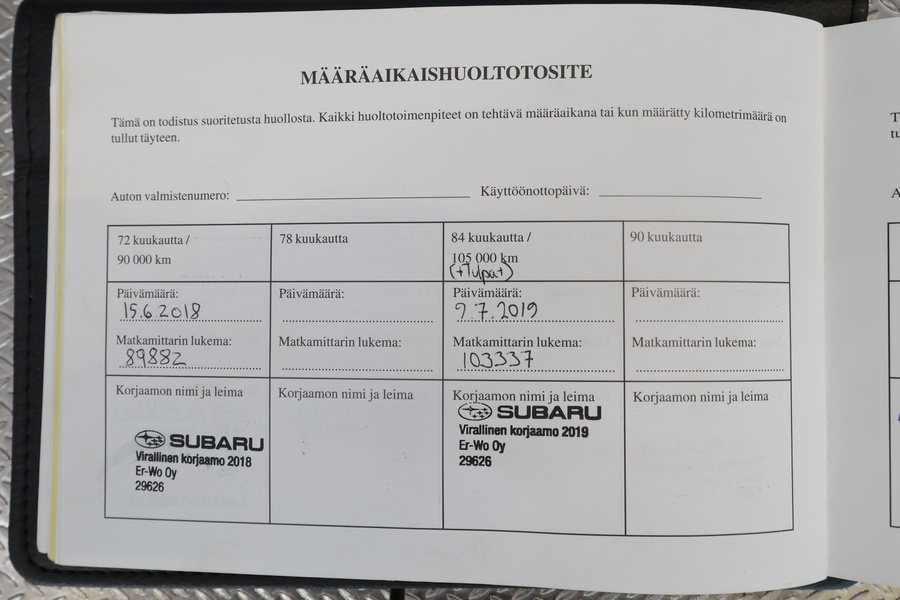 Subaru Forester vaihtoauto