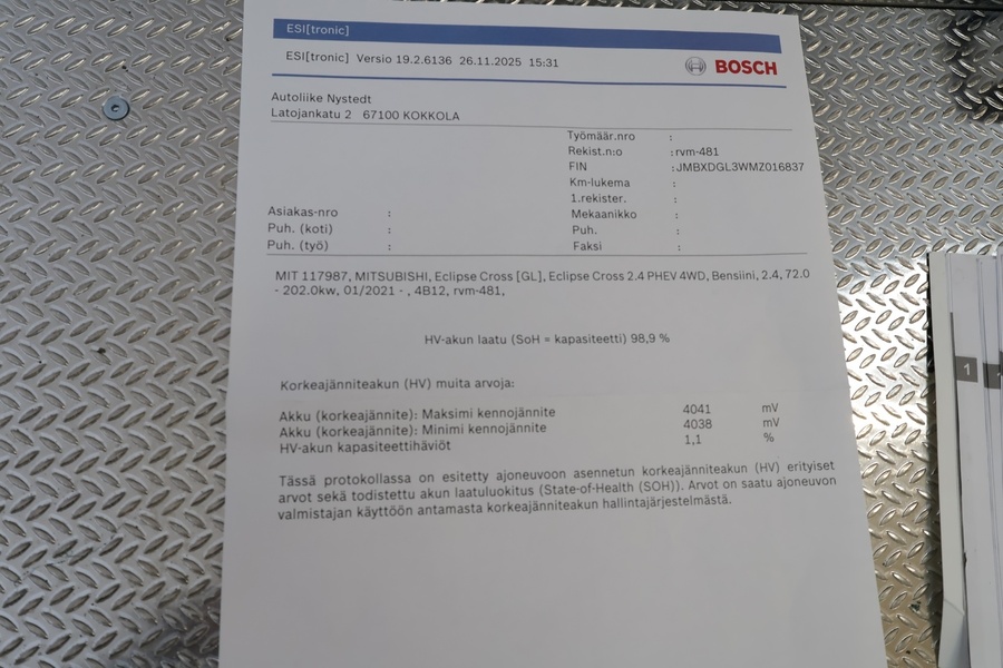 Mitsubishi Eclipse Cross vaihtoauto