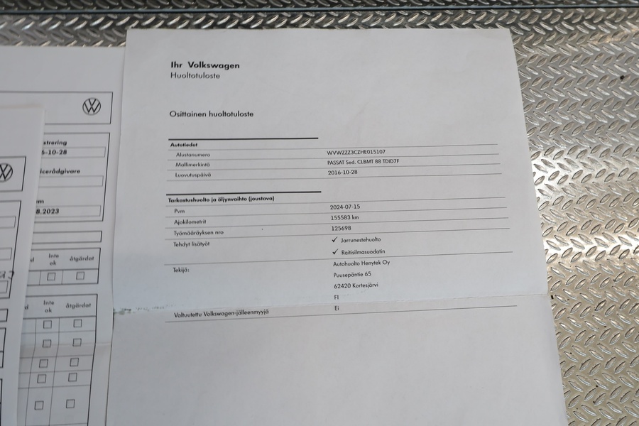 Volkswagen Passat vaihtoauto