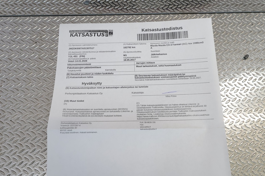 Mazda CX-3 vaihtoauto