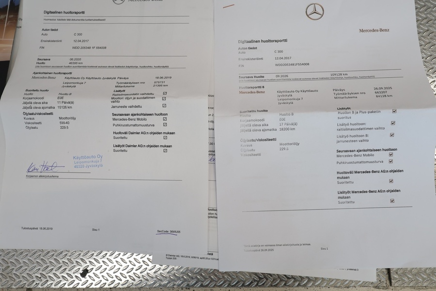 Mercedes-Benz C vaihtoauto