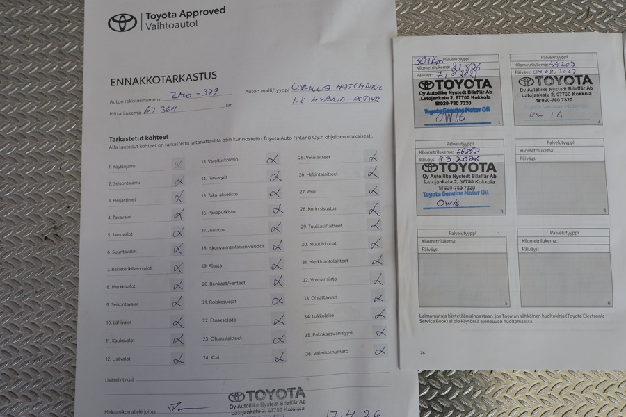 Toyota Corolla vaihtoauto