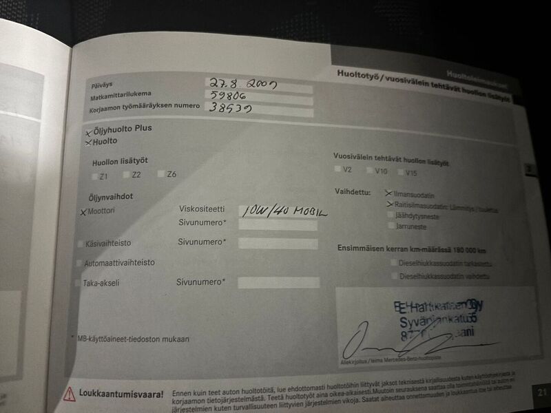 Mercedes-Benz Vito vaihtoauto