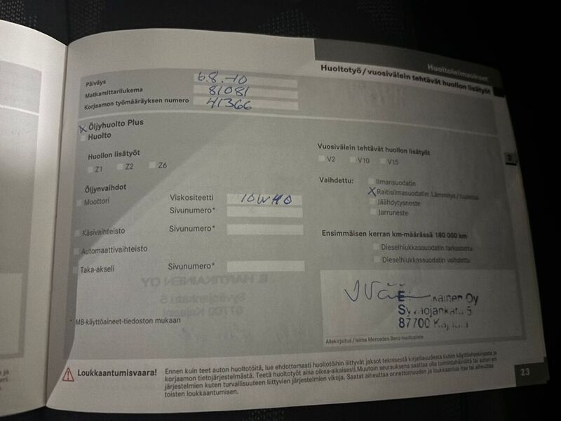 Mercedes-Benz Vito vaihtoauto