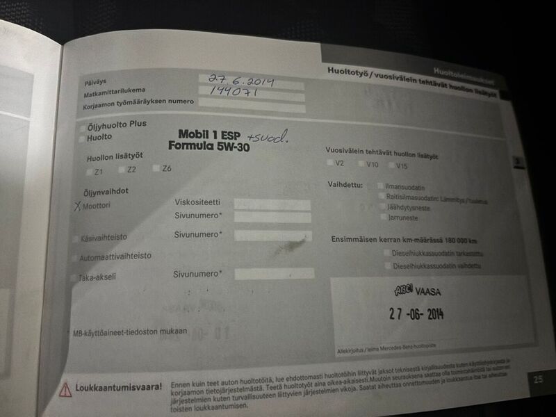 Mercedes-Benz Vito vaihtoauto