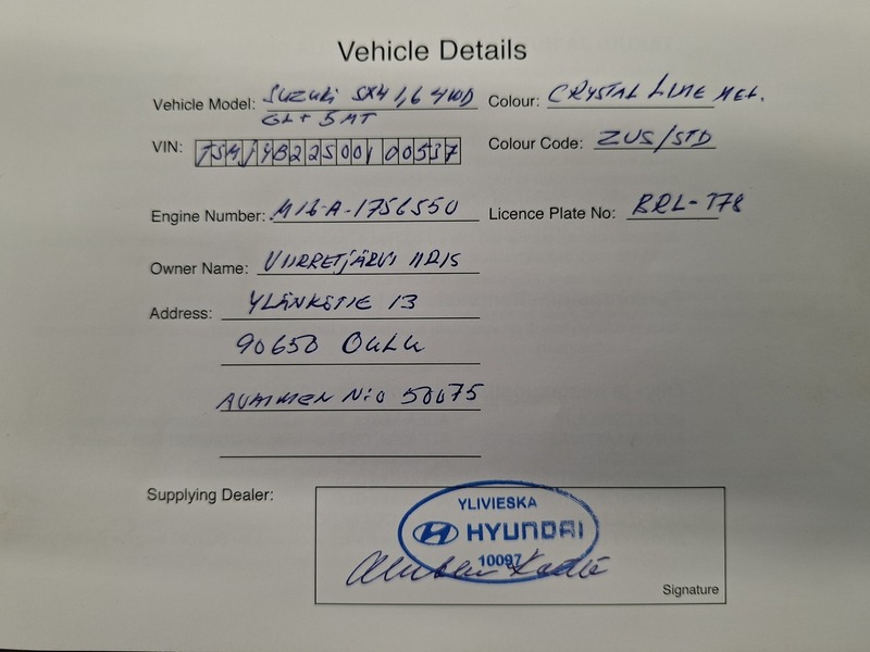 Suzuki SX4 S-CROSS vaihtoauto