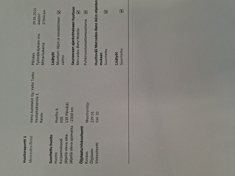 Mercedes-Benz C vaihtoauto