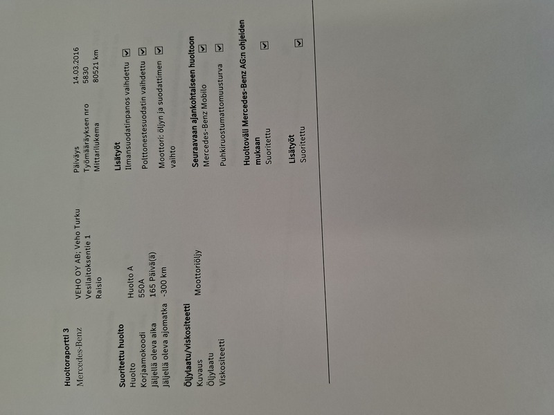 Mercedes-Benz C vaihtoauto