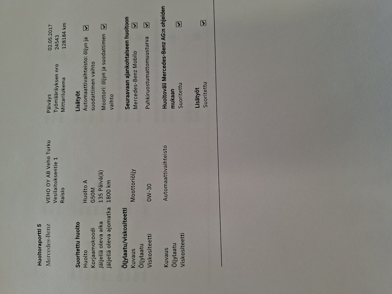 Mercedes-Benz C vaihtoauto