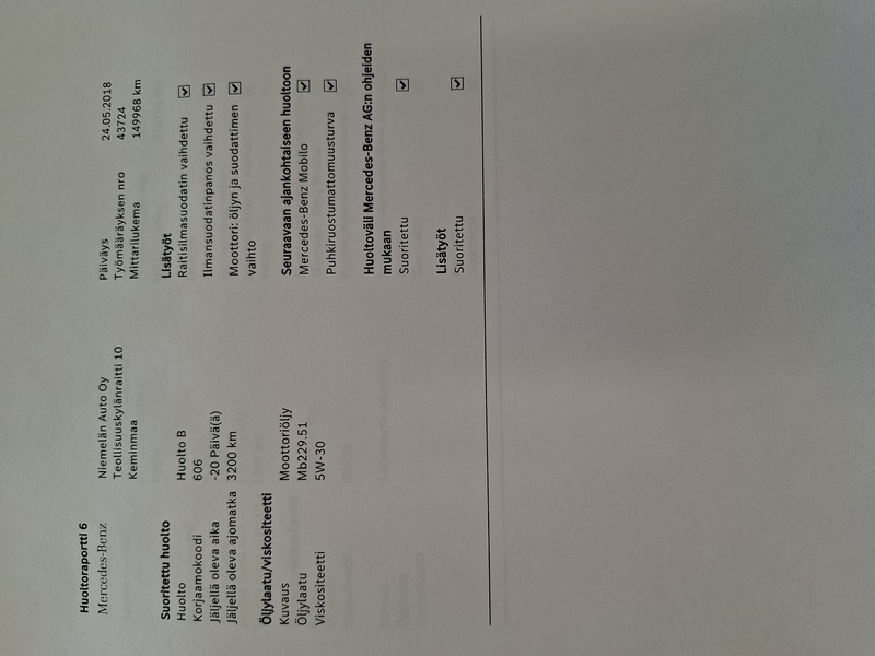 Mercedes-Benz C vaihtoauto