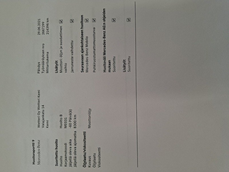 Mercedes-Benz C vaihtoauto