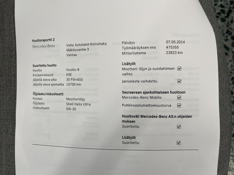 Mercedes-Benz E vaihtoauto