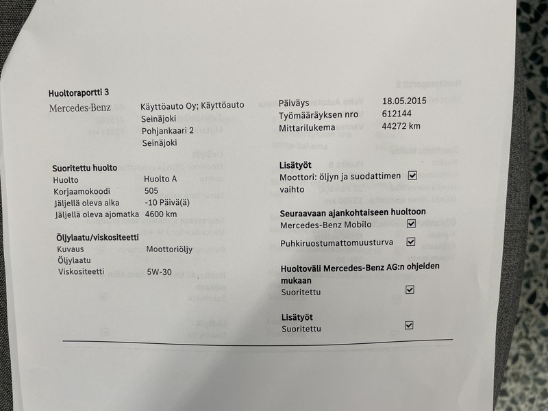 Mercedes-Benz E vaihtoauto