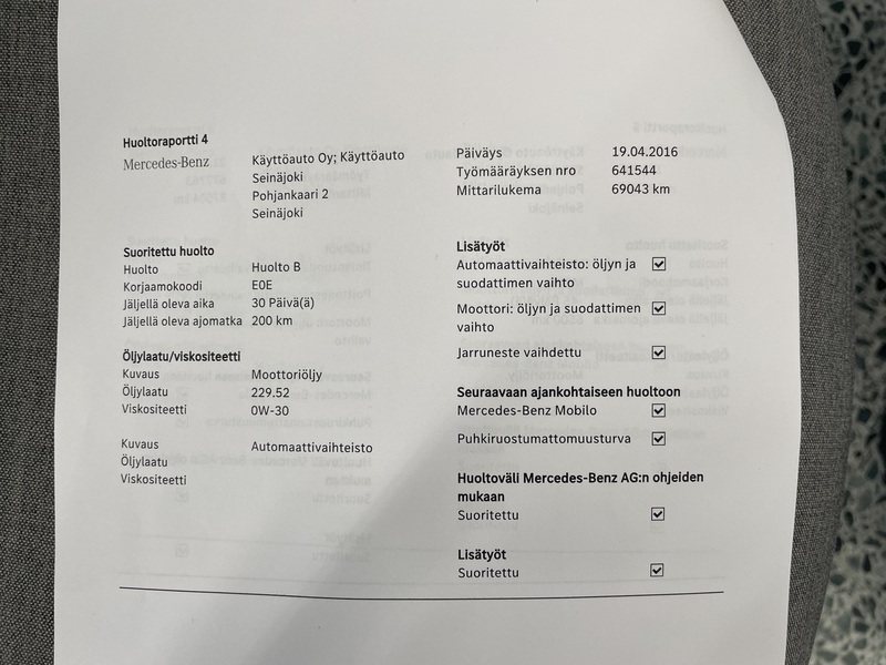 Mercedes-Benz E vaihtoauto