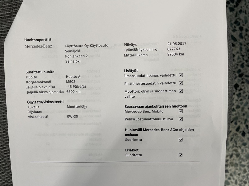 Mercedes-Benz E vaihtoauto