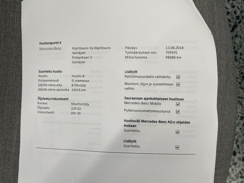 Mercedes-Benz E vaihtoauto