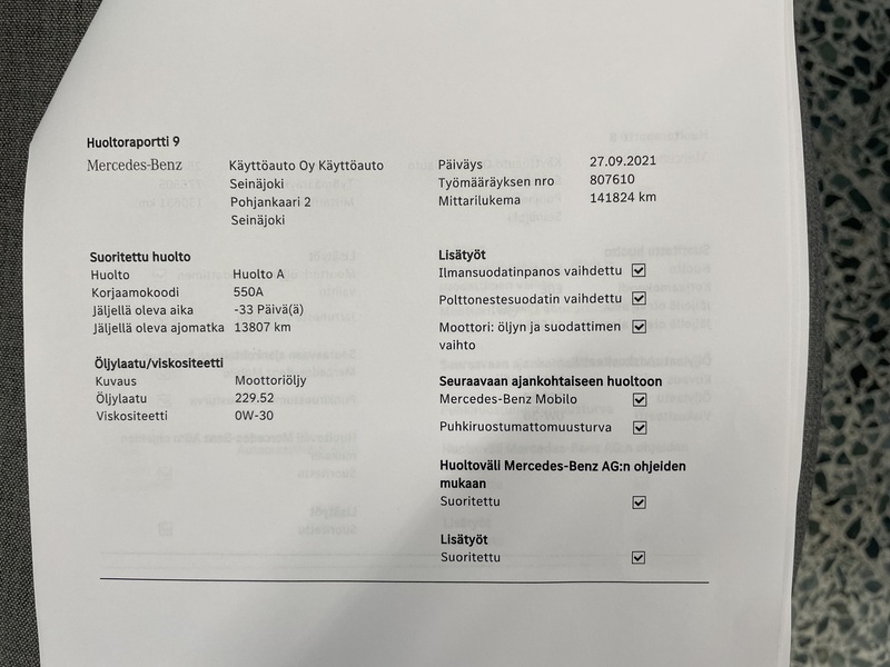 Mercedes-Benz E vaihtoauto