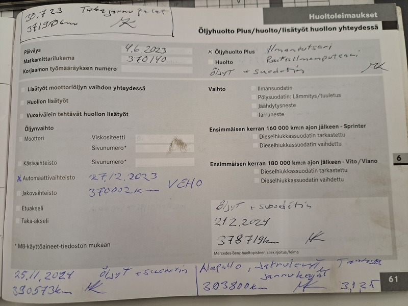 Mercedes-Benz Vito vaihtoauto