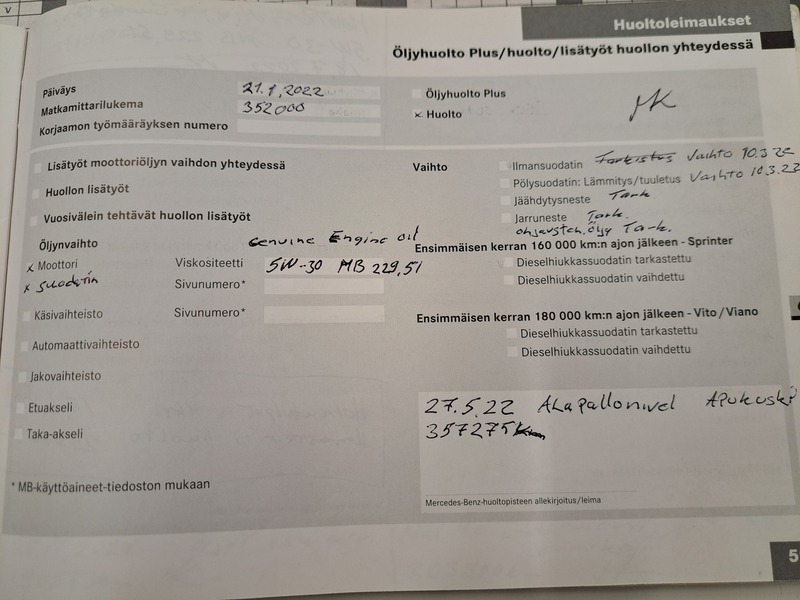 Mercedes-Benz Vito vaihtoauto