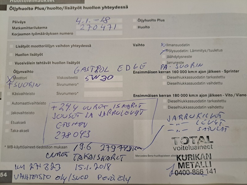 Mercedes-Benz Vito vaihtoauto