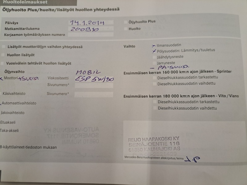 Mercedes-Benz Vito vaihtoauto