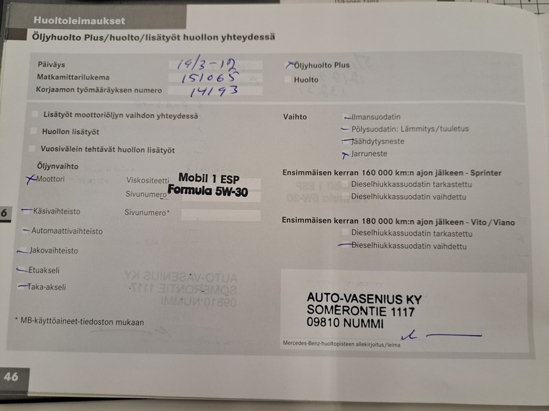 Mercedes-Benz Vito vaihtoauto