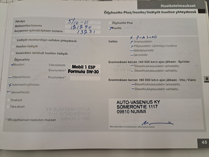 Mercedes-Benz Vito vaihtoauto