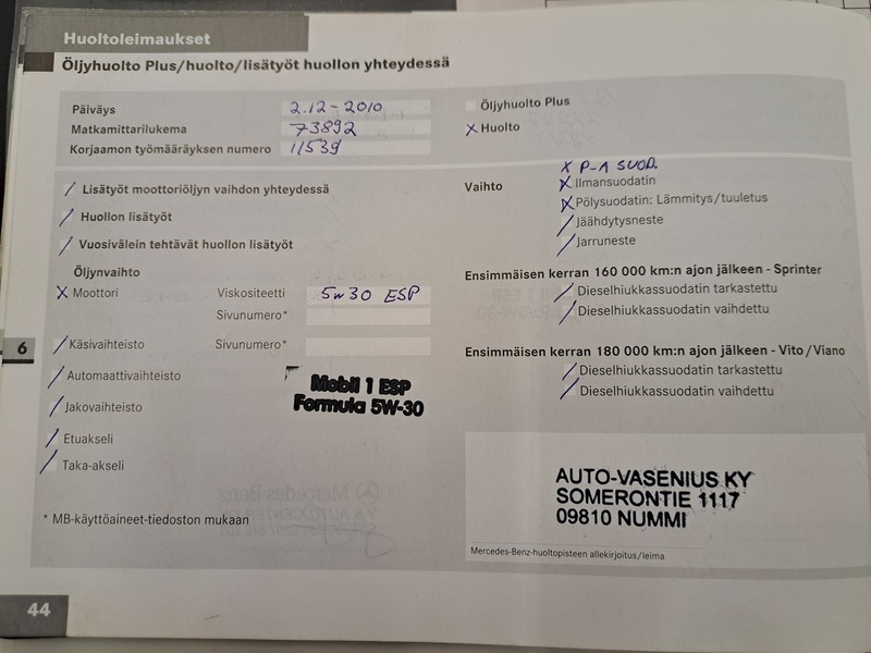 Mercedes-Benz Vito vaihtoauto