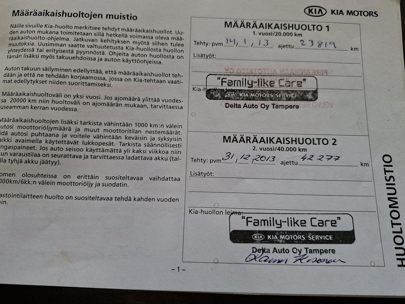 Kia Sorento vaihtoauto