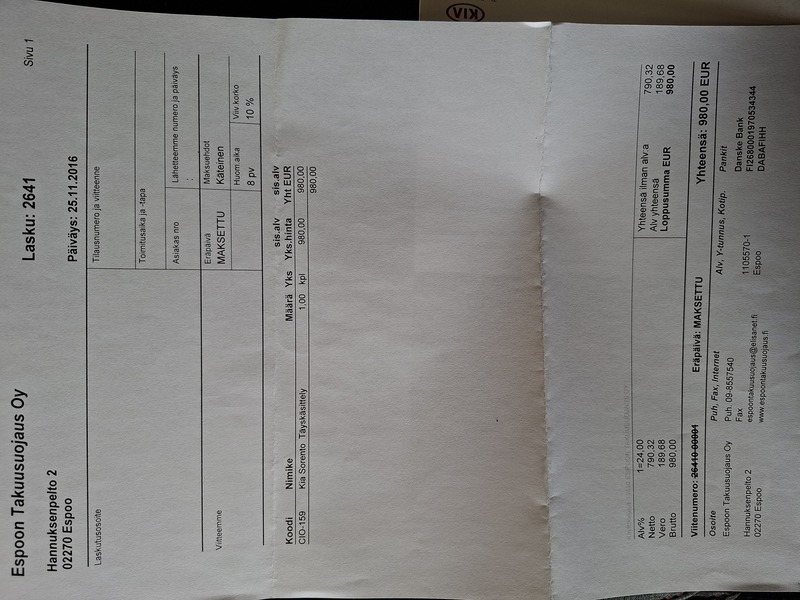 Kia Sorento vaihtoauto