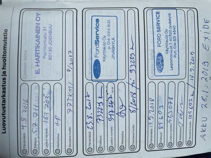 Ford Focus vaihtoauto