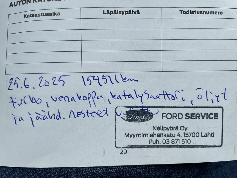 Ford Focus vaihtoauto