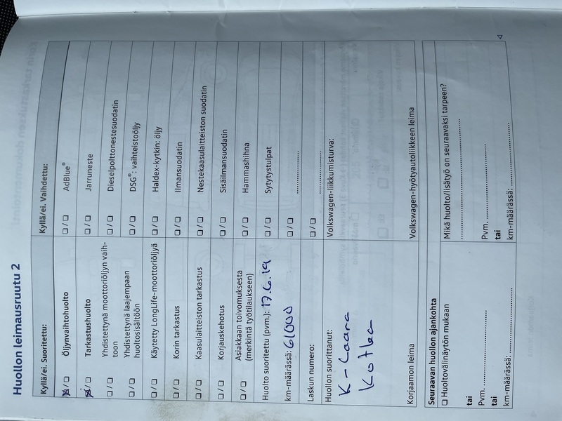 Volkswagen Caddy Maxi vaihtoauto