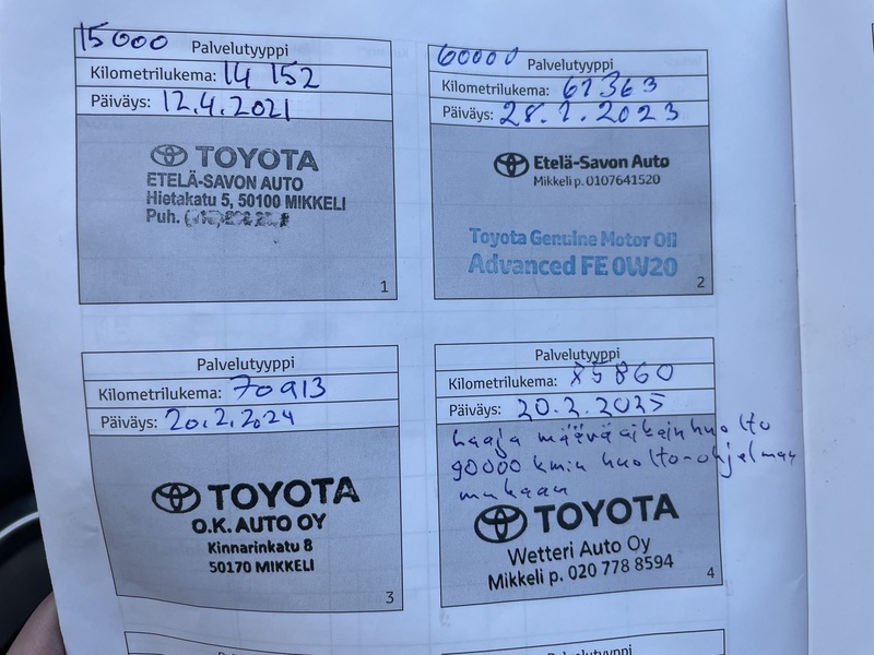 Toyota Yaris vaihtoauto