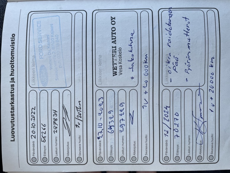 Ford Fiesta vaihtoauto